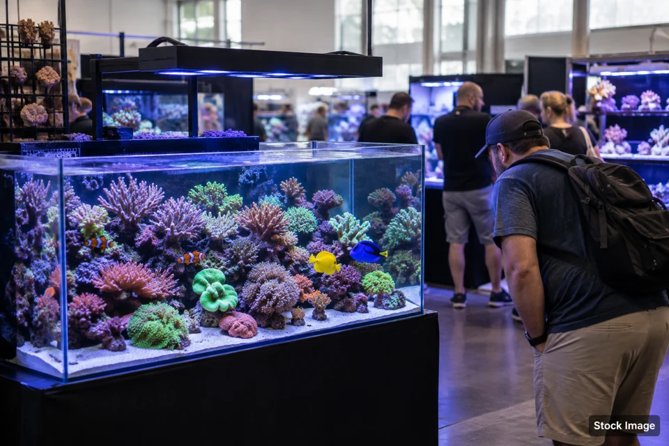 Reef/marine — reef/marine exhibits and activities scene