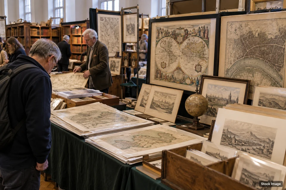 Maps/prints — maps/prints exhibits and activities scene