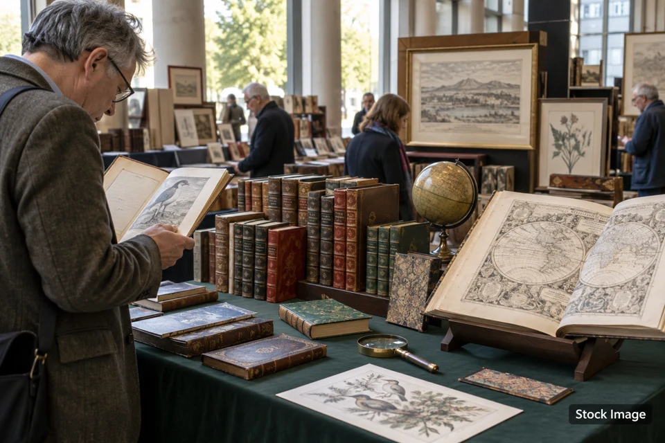 Rare books — rare books exhibits and activities scene