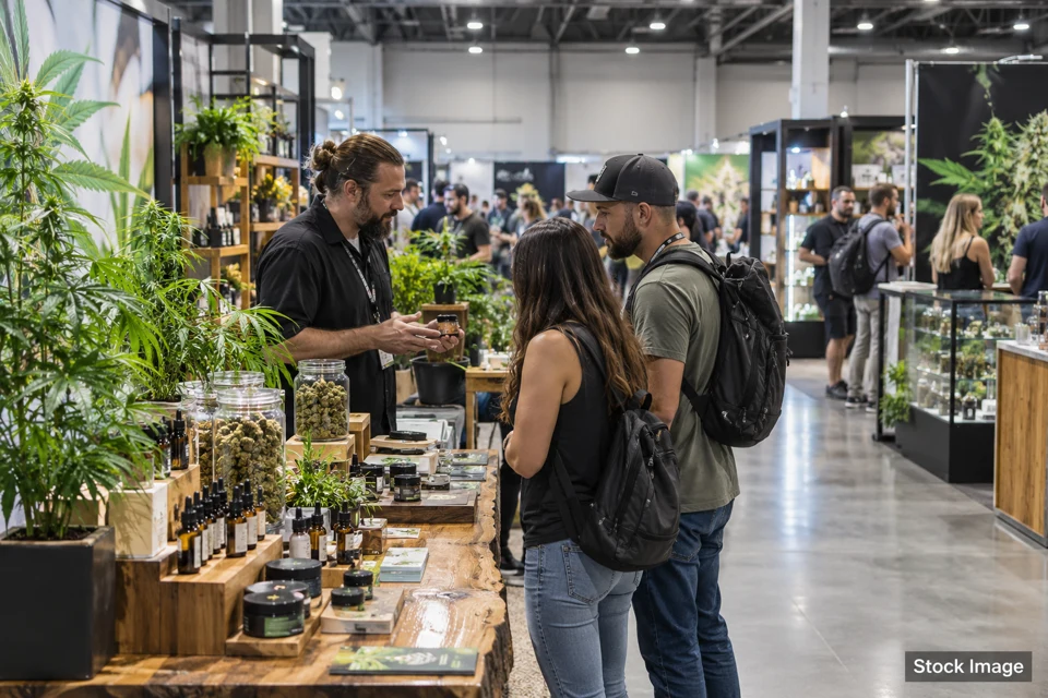 Industry expo — industry expo exhibits and activities scene