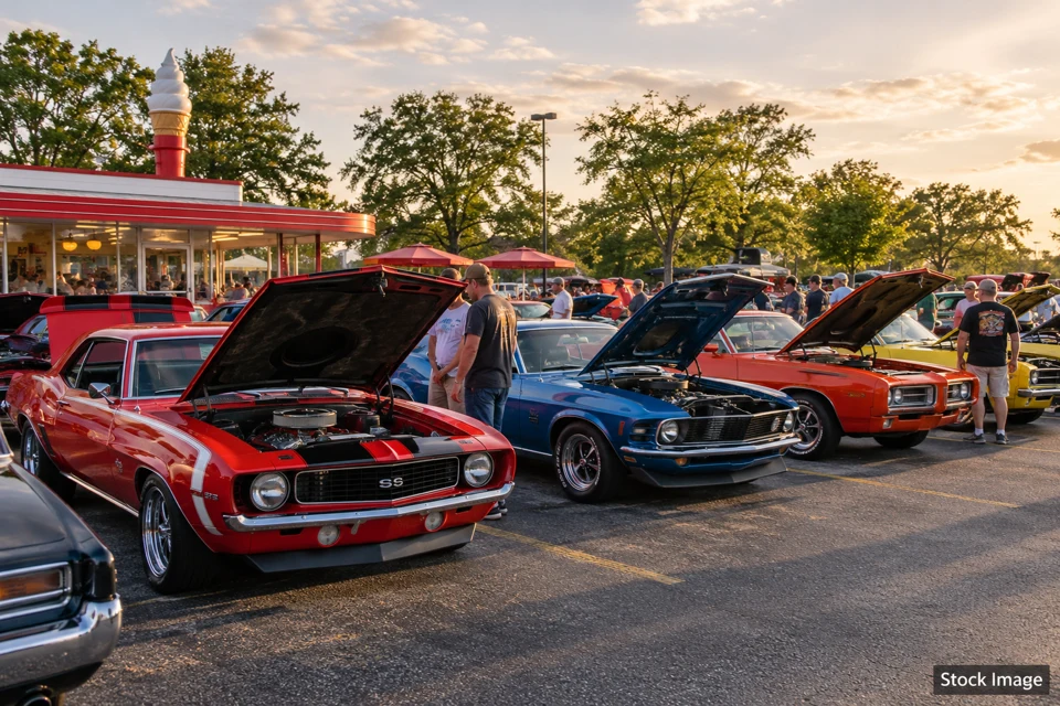 Muscle & hot rod — muscle & hot rod exhibits and activities scene
