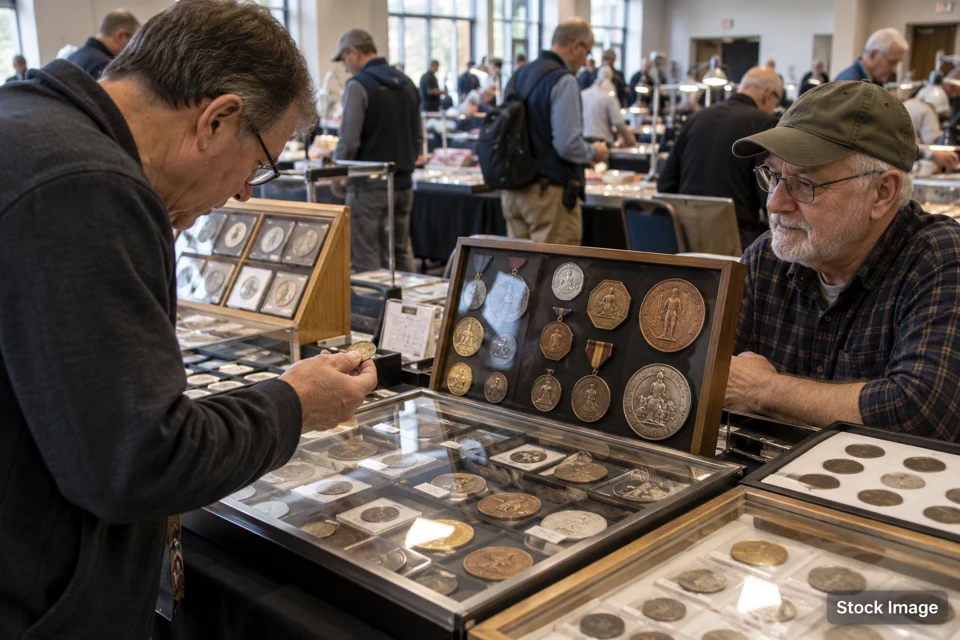 Tokens & medals — tokens & medals exhibits and activities scene