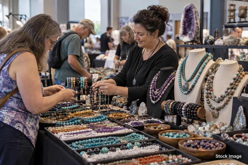 Beads & jewelry — beads & jewelry exhibits and activities scene