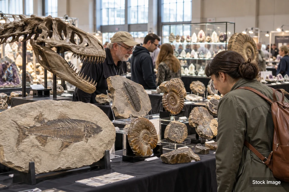Fossils — fossils exhibits and activities scene