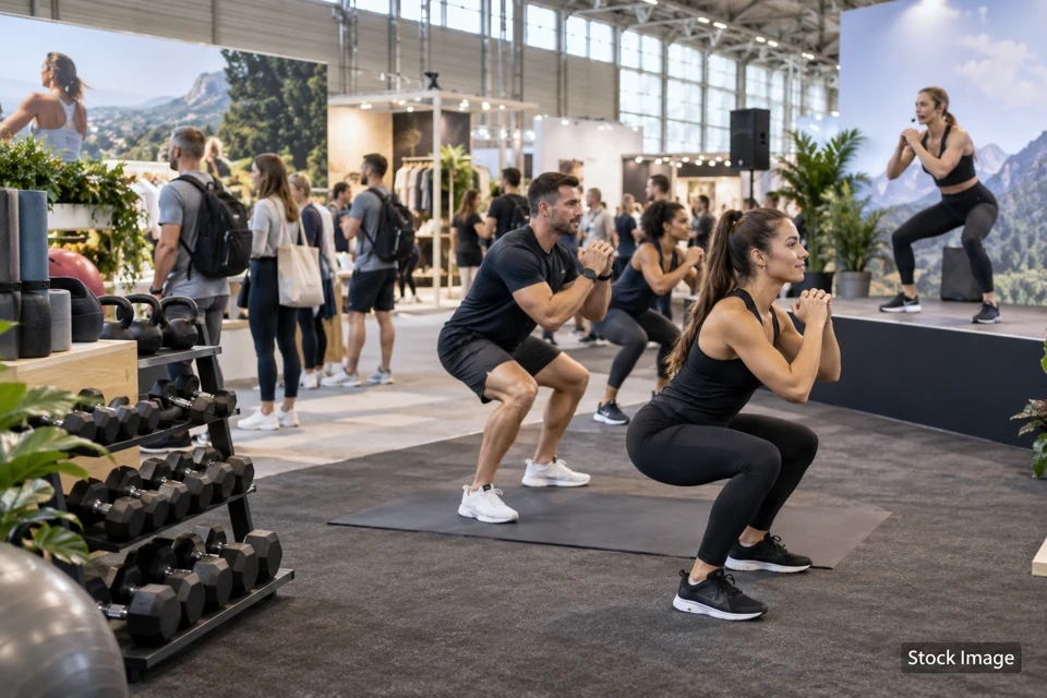 Fitness — fitness exhibits and activities scene