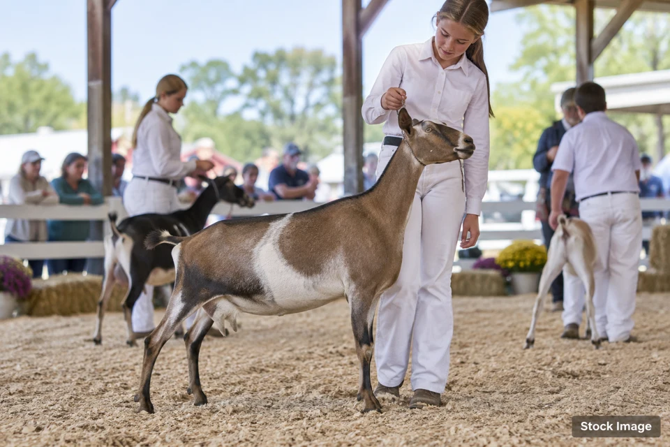 Goat — goat exhibits and activities scene