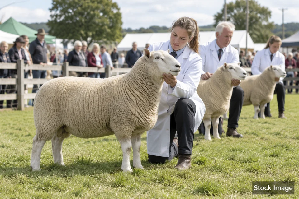 Sheep — sheep exhibits and activities scene