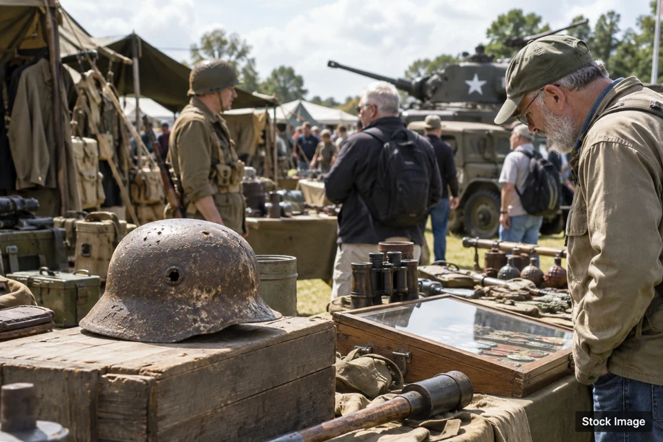 War relic — war relic exhibits and activities scene