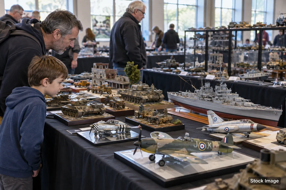 Plastic/scale models — plastic/scale models exhibits and activities scene