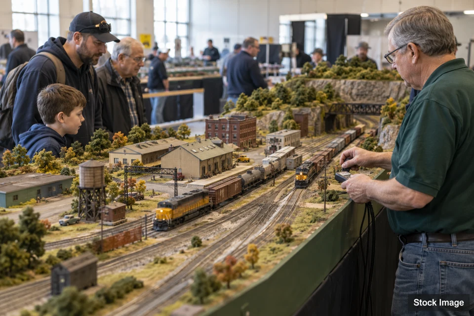 Operating layout — operating layout exhibits and activities scene