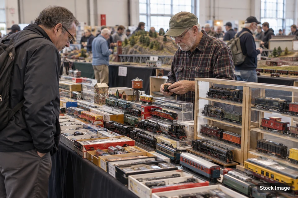 Rail/transport collectibles — rail/transport collectibles exhibits and activities scene