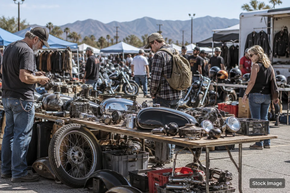 Swap meet — swap meet exhibits and activities scene