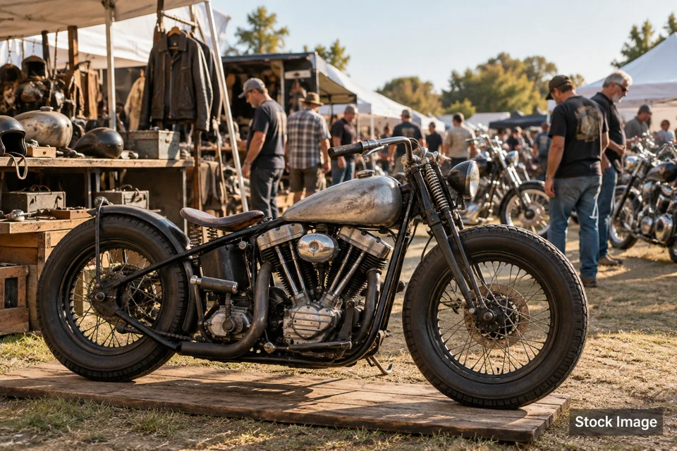 Vintage/custom — vintage/custom exhibits and activities scene