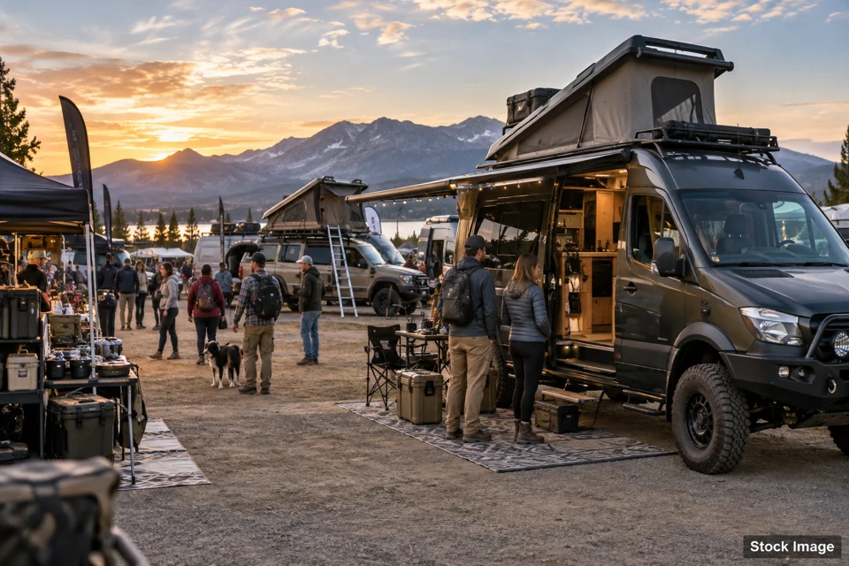 Van/4x4 adventure — van/4x4 adventure exhibits and activities scene
