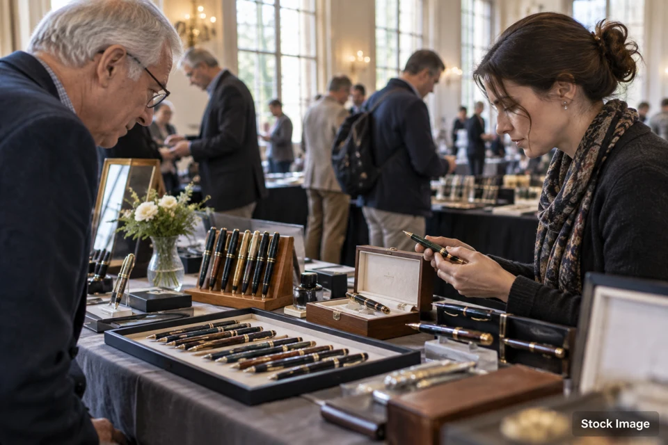 Fountain pens — fountain pens exhibits and activities scene