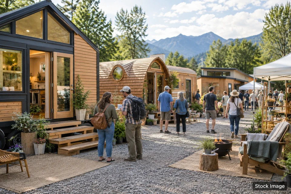 Alternative living — alternative living exhibits and activities scene