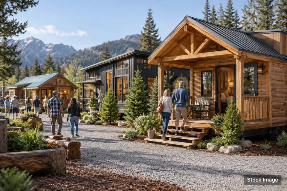 Cabins — cabins exhibits and activities scene