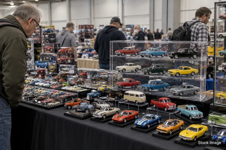 Diecast — diecast exhibits and activities scene
